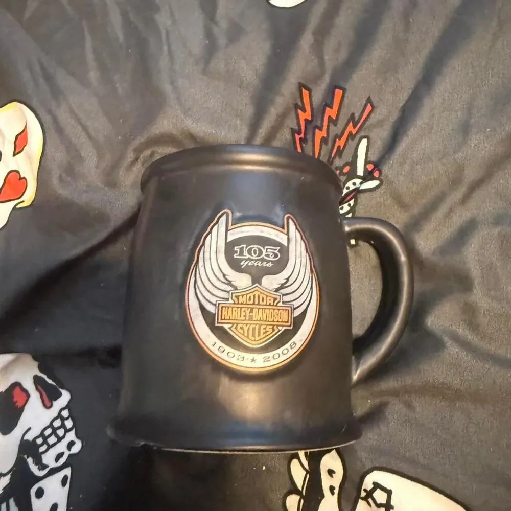 Harley-davidson Black Dinnerware